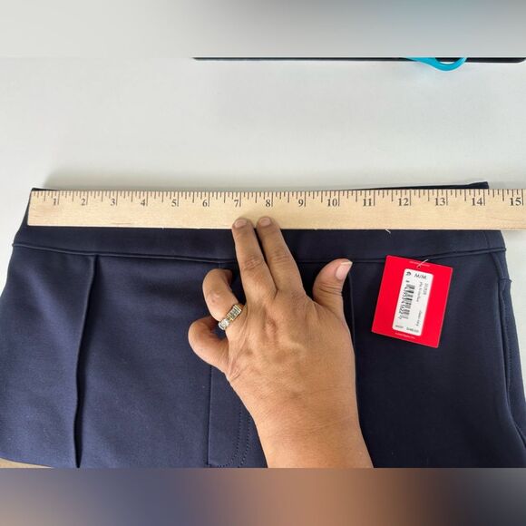 NWT*** SPANX pbp Hi Rise Flare Pants in Classic Navy - Size M - Picture 13 of 15